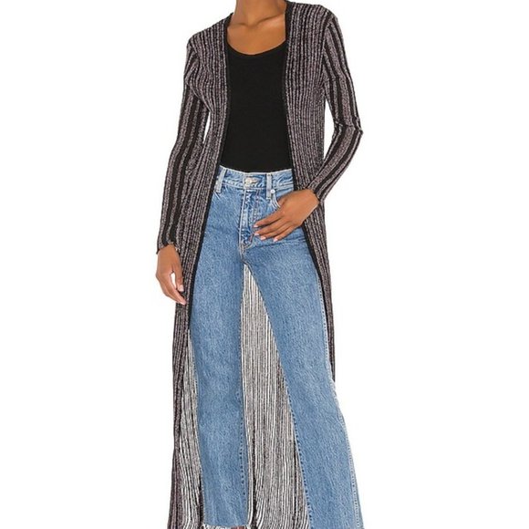 NWOT Misa Amberly Metallic Duster (S) - Picture 3 of 6